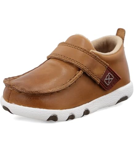 Amazon.com | Twisted X Infant Driving Moc, Color: Tan, Size: 2